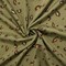 Green-Brown-Multi Cotton Leopard Printed Twill Woven Fabric By the Yard